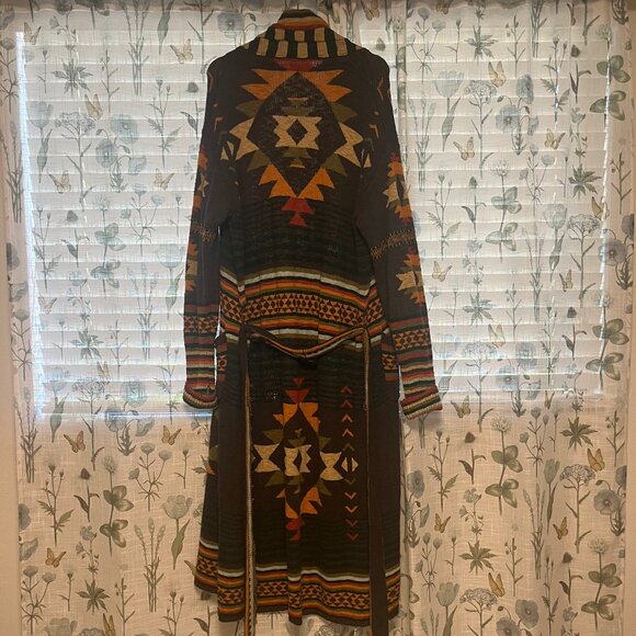 Knit Bathrobe /Housecoat - Picture 2 of 11